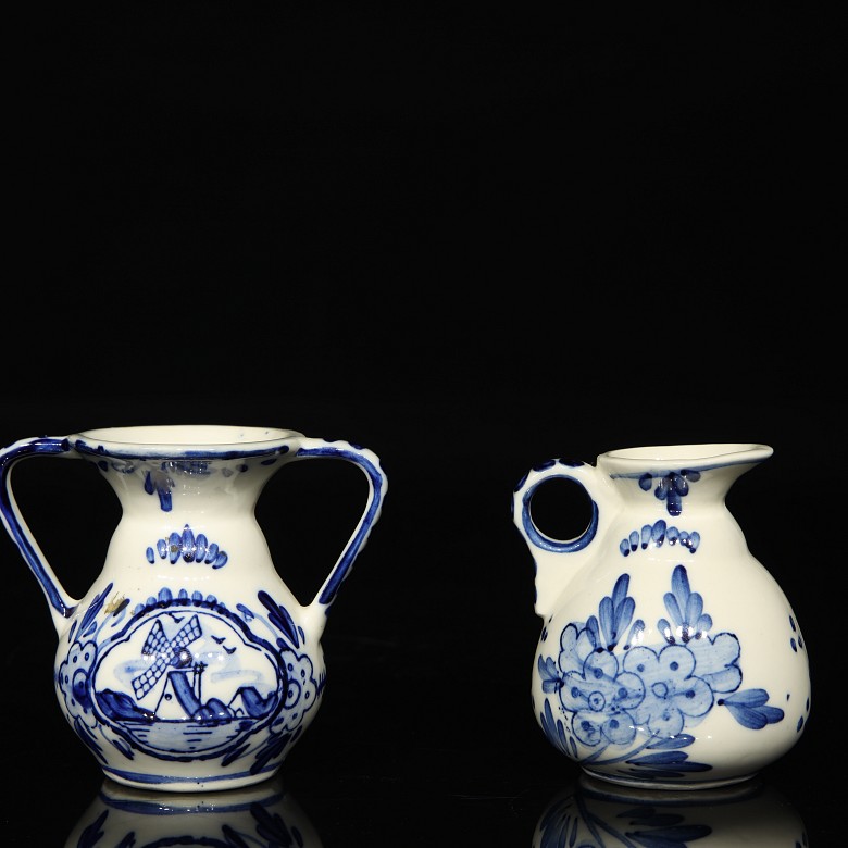 Two German porcelain vessels - 11