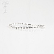 Pulsera circonitas en plata de ley, 925 - 1