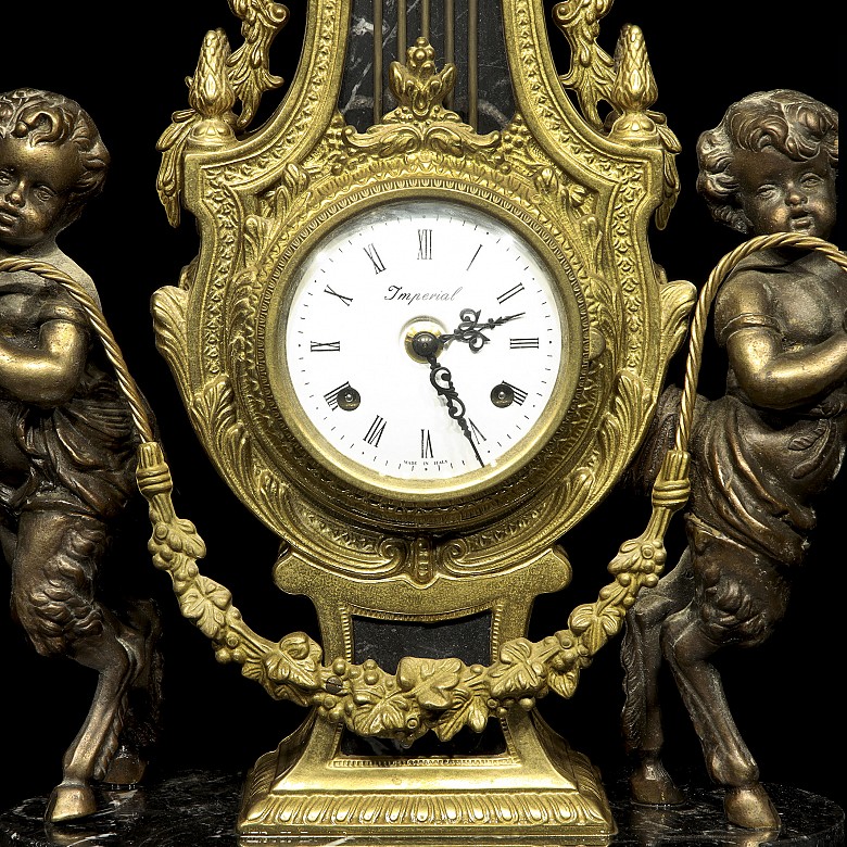 Louis XVI style, hinged clock, 20th century