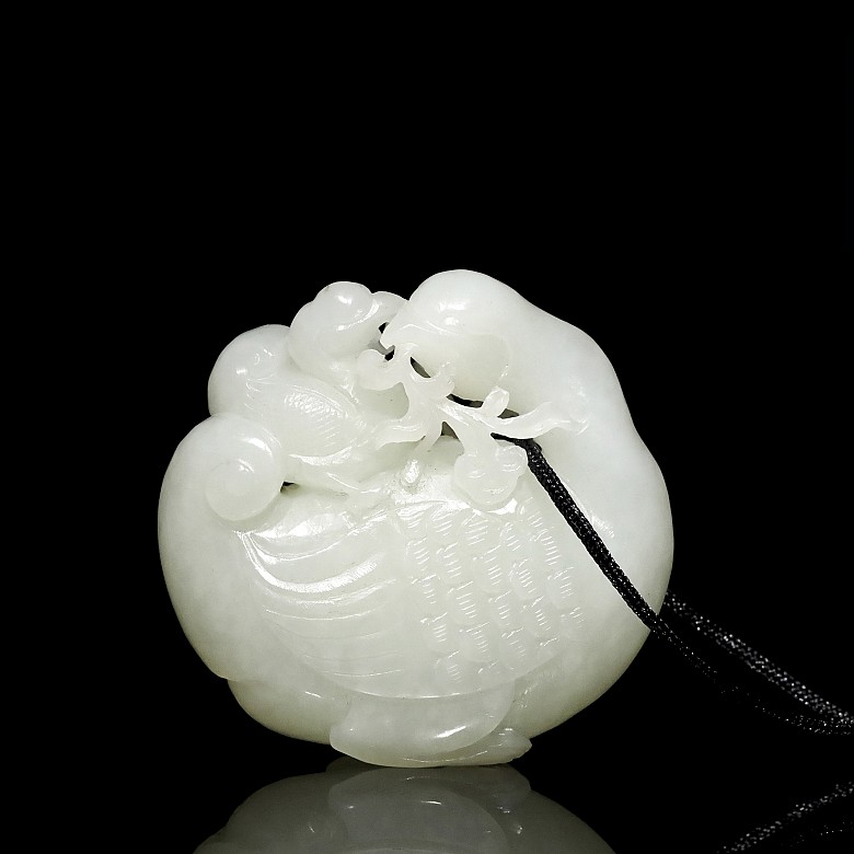 White jade figure 