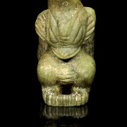 Carved stone figure, Hongshang culture style