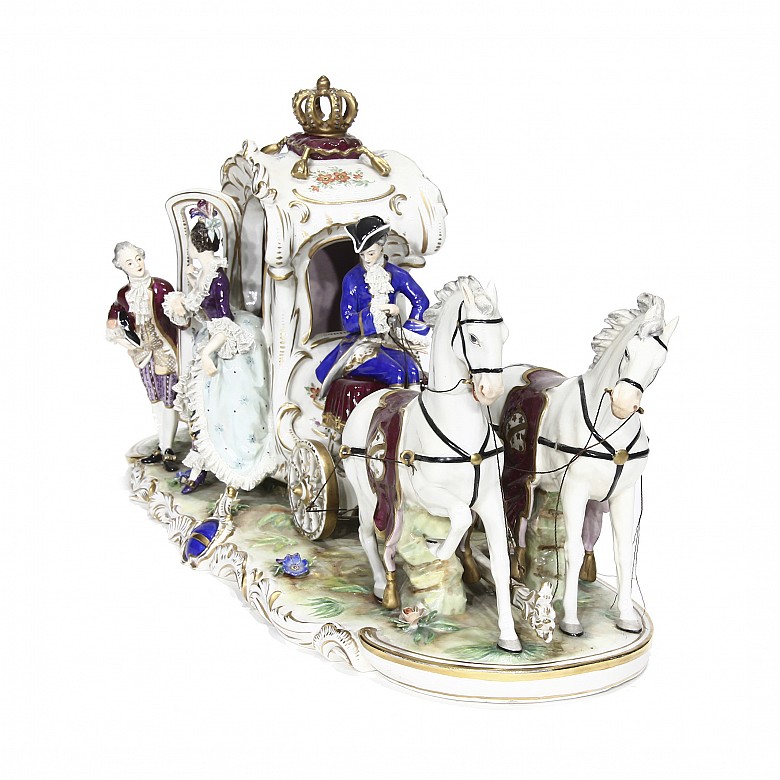 German porcelain sculpture 