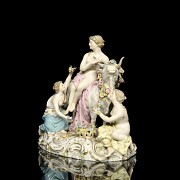 Dresden Porcelain ‘The Rape of Europa’, 20th century - 1