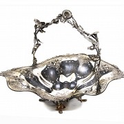 Silver basket, 925 sterling.