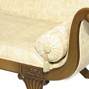 Victorian style chaise longue - 9