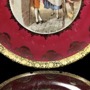 Pair of plates, JKW Decor Carlsbad Bavaria ‘Cries of London’, 20th century - 8