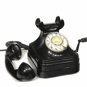 Vintage bakelite telephone, 20th century