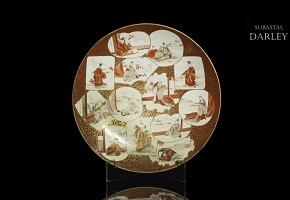 Kutani porcelain dish, Japan, Meiji period (1890 - 1920)