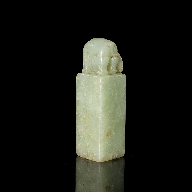 Shoushan stone ‘Elephant’ seal, Qing dynasty