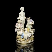 Meissen ceramics ‘Children at play’, 19th-20th century