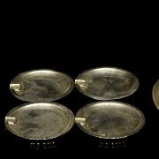 Miscelánea de objetos de plata mexicana, s.XX