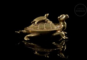 Bronze figure ‘Turtles’, Tang Dynasty