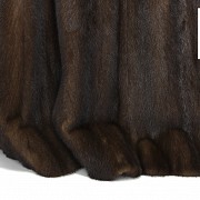 Mink fur coat