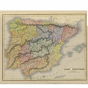 Conjunto de mapas ingleses de la 