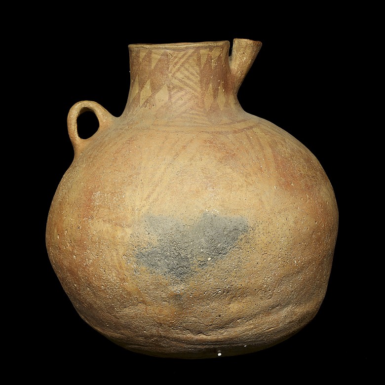 Large rounded ceramic jar, Neolithic (3rd - 2nd millennium B.C.) - 2