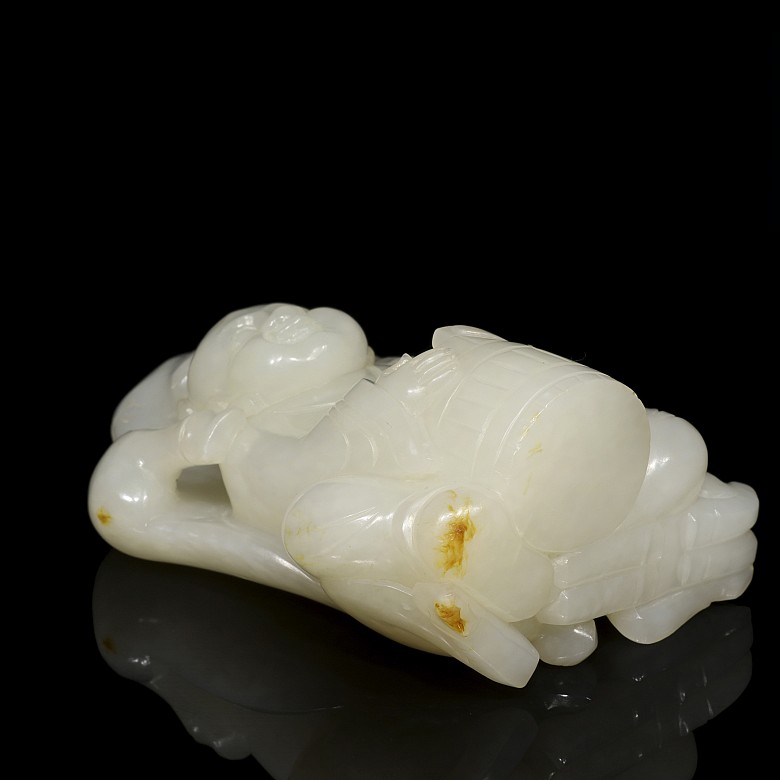 White jade figure 