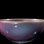 Junyao glazed earthenware cup, Song dynasty