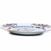 Porcelain plate, Compagnie des Indes, 19th century