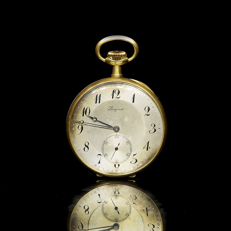 Longines ‘Grand Prix Paris’ pocket watch, 1900