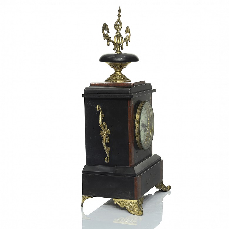 Desk clock, Napoleon III, 19th century