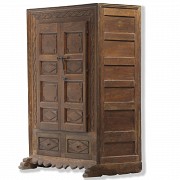 Rustic wooden closet, 20th century