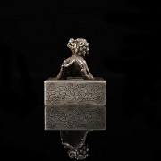 Pewter Seal ‘Lion’, Qing dynasty