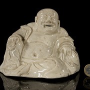 Glazed porcelain Buddha sculpture ‘Geyao’, Qing dynasty