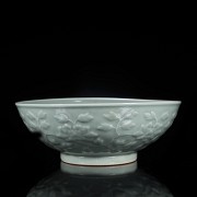 Bol de porcelana vidriada celadón 