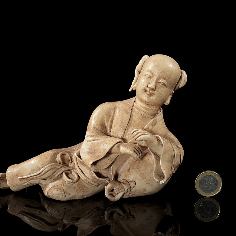 Ceramic modelled figurine ‘Character’, Song style