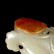 Hetian jade figure “Fish”, Qing dynasty