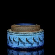 Nils Kähler (1906-1979) Blue vessel, 20th century - 2