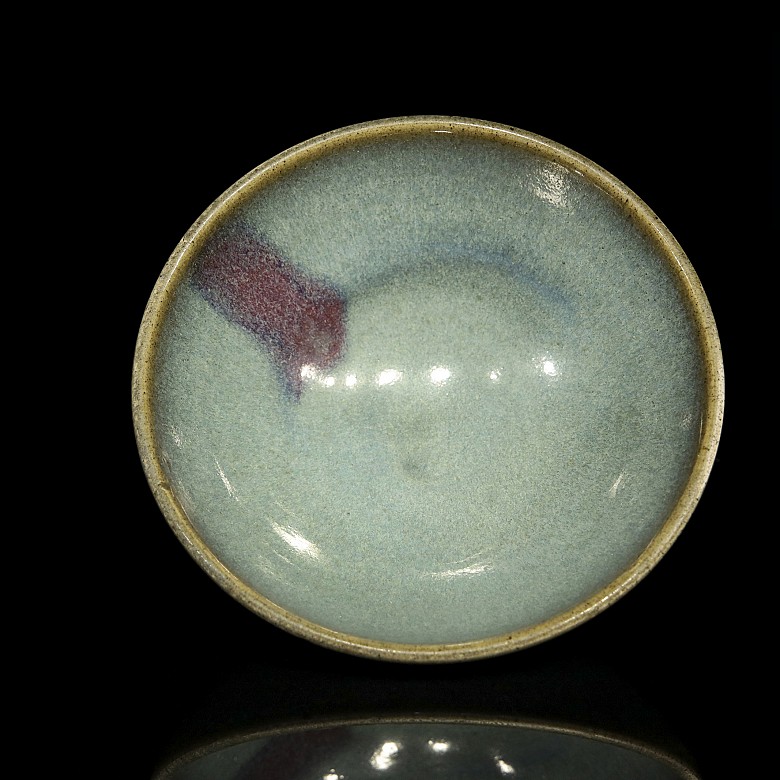 Glazed ceramic bowl, Junyao style.