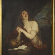 19th century Flemish School ‘Penitent Magdalene’