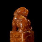 Shoushan Stone ‘Beast’ Seal, Qing dynasty