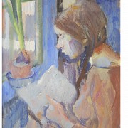 Painting ‘Woman by the Window’, 1973