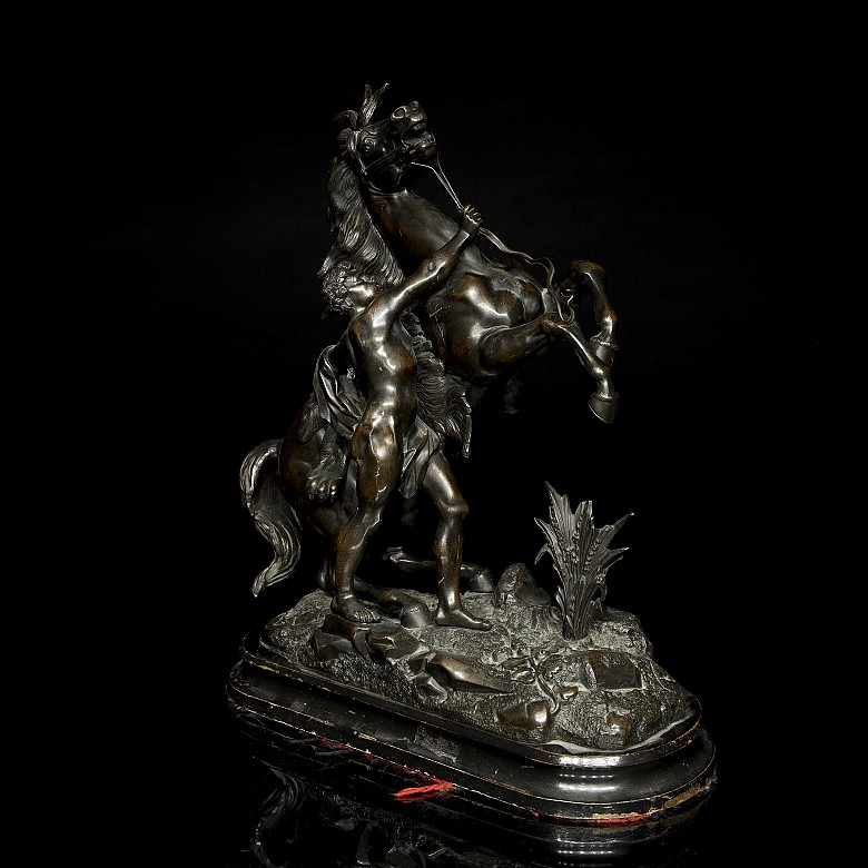 Model of Marly's horse according to Guillaume Coustou