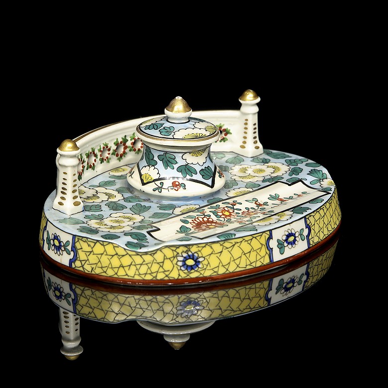 Escribanía Limoges Chinoiserie 