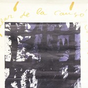 Poster Antoni Tàpies 