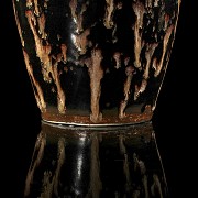 Meiping vase with ‘Tiger-skin’ glaze, Song dynasty