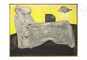 Nassio Bayarri (1932 - 2023) ‘Extraterrestrial Piety’, 1989