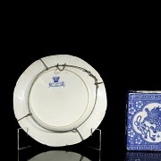 Porcelain set, blue and white, 20th century