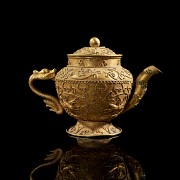 Gilt-bronze teapot, Tang style