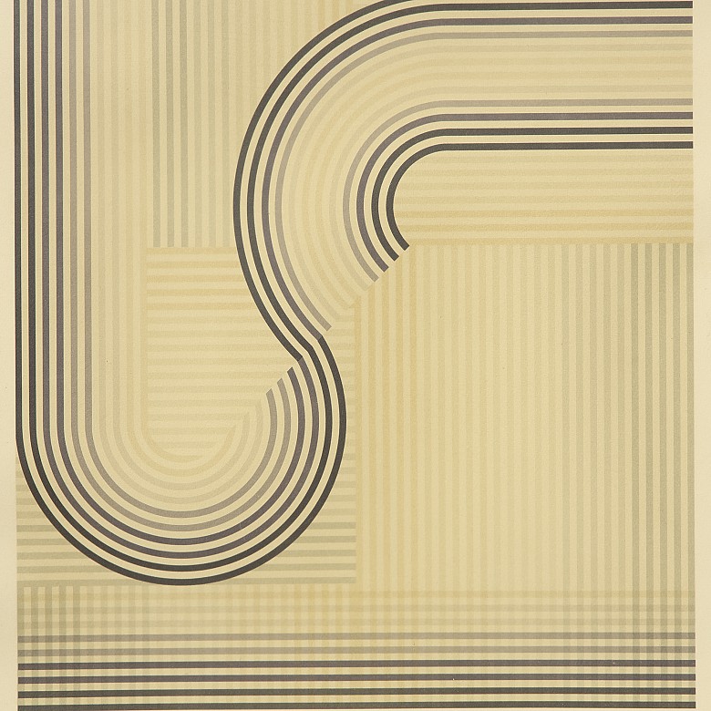 Eusebio Sempere (1924-1985) ‘Composition V’, 1974