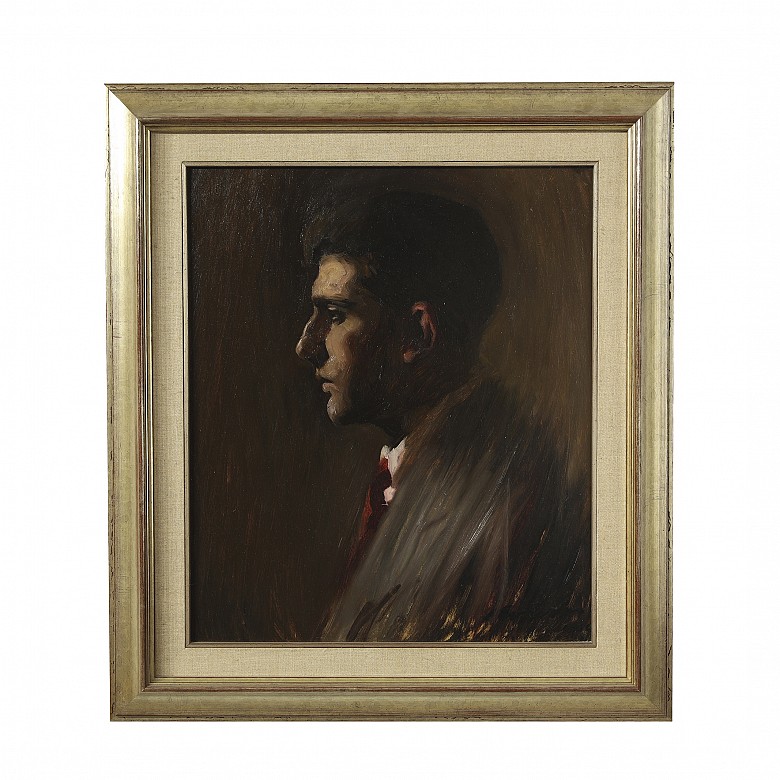 José Espert Climent (1927) ‘Portrait of a young man’, 1956