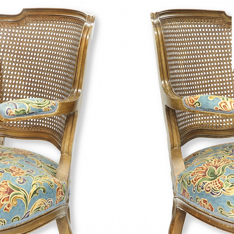 Pair of armchairs, 20th century