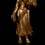 Gilt bronze figure “Tara”, Nepal, 19th century