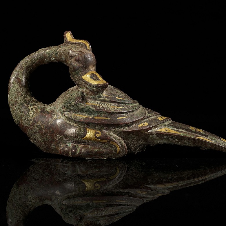 Bronze paperweight ‘Bird’, Tang dynasty