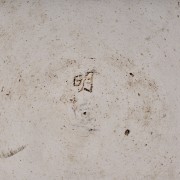 Large blue-and-white glazed ware ‘Flowers’ dish, Qing dynasty