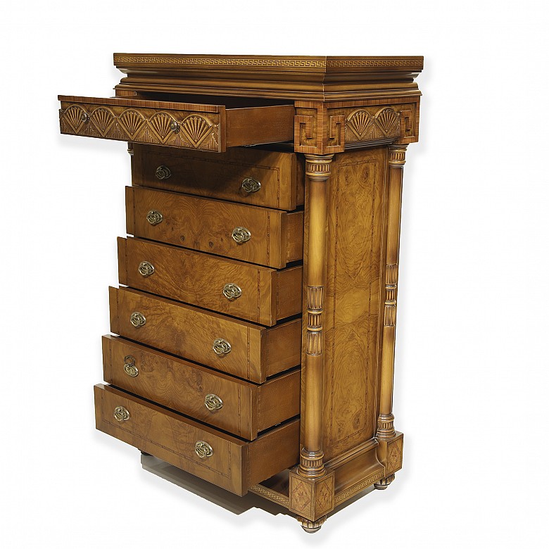 Chiffonier with handmade marquetry - 4