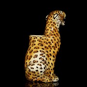 Ceramic umbrella stand ‘Leopard’, 20th century